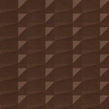 Faceted Dimension Wall Linen Chestnut