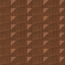 Faceted Dimension Wall Pearwood