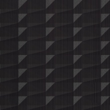 Faceted Dimension Wall Striated Ebony