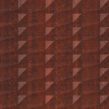 Faceted Dimension Wall Walnut