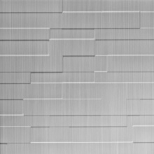 Fireside Dimension Wall Brushed Aluminum