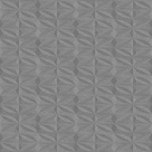 Floral Dimension Wall Silver Crosshatch