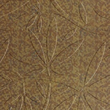 Floral Vine Dimension Wall Aged Copper