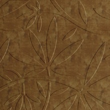 Floral Vine Dimension Wall Aged Gold
