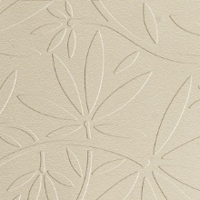 Floral Vine Dimension Wall Almond