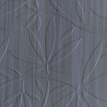 Floral Vine Dimension Wall Carbon Brushstroke