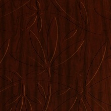 Floral Vine Dimension Wall Cherry