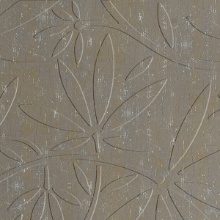 Floral Vine Dimension Wall Crackle Patina