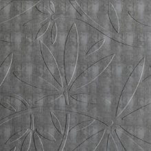 Floral Vine Dimension Wall Etched Silver
