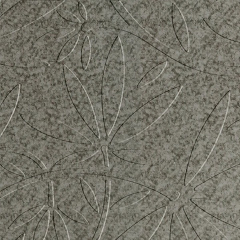 Floral Vine Dimension Wall Galvanized