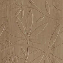 Floral Vine Dimension Wall Light Oak