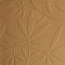 Floral Vine Dimension Wall Maple