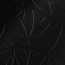 Floral Vine Dimension Wall Polished Ebony