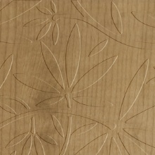Floral Vine Dimension Wall Stained Ash