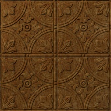 Flower Garden Ceiling Aged Gold