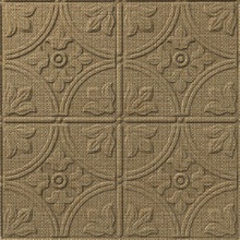 Flower Garden Ceiling Linen Ecru