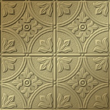 Flower Garden Ceiling Metallic Gold
