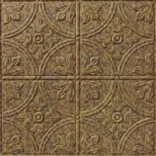 Flower Garden Dimension Wall Aged Copper