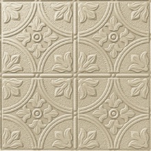 Flower Garden Dimension Wall Almond
