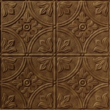 Flower Garden Dimension Wall Antique Bronze