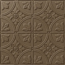 Flower Garden Dimension Wall Bronze