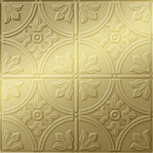 Flower Garden Dimension Wall Metallic Gold