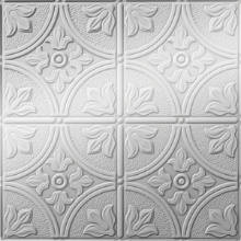 Flower Garden Dimension Wall Metallic Silver