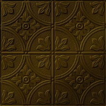 Flower Garden Dimension Wall Rubbed Bronze