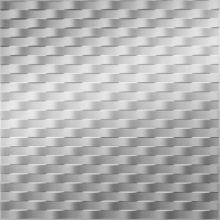 Gallatin Dimension Wall Metallic Silver