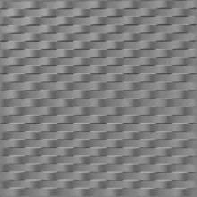 Gallatin Dimension Wall Silver Crosshatch
