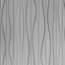 Groovy Dimension Wall Brushed Aluminum