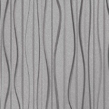 Groovy Dimension Wall Silver