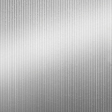 Half Pipe Dimension Wall Metallic Silver