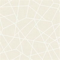 Heath Cream Geometric Linen