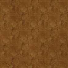 Honeycomb Dimension Wall Aged Gold