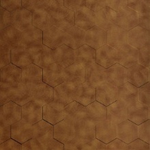 Honeycomb Dimension Wall Antique Bronze