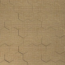Honeycomb Dimension Wall Linen Ecru