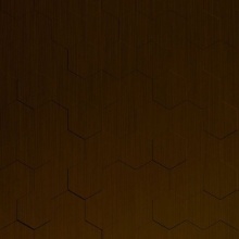 Honeycomb Dimension Wall Rubbed Bronze