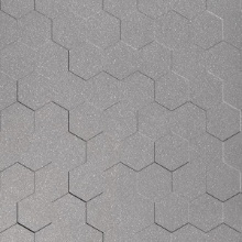 Honeycomb Dimension Wall Silver