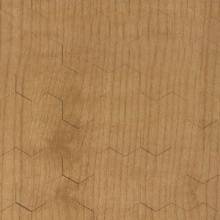 Honeycomb Dimension Wall Stained Ash