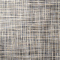 In Tune Nod to Navy Crosshatch Linen