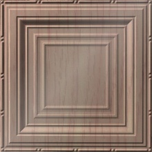 Inside Angles Ceiling Light Oak