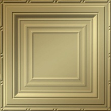 Inside Angles Ceiling Metallic Gold