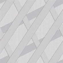 Interlock Dimension Wall Metallic Silver