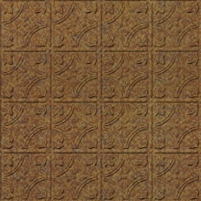 Kaleidoscope Ceiling Aged Copper