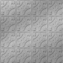 Kaleidoscope Ceiling Brushed Aluminum