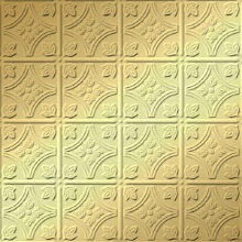 Kaleidoscope Ceiling Metallic Gold