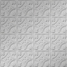 Kaleidoscope Ceiling Metallic Silver