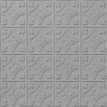 Kaleidoscope Ceiling Silver