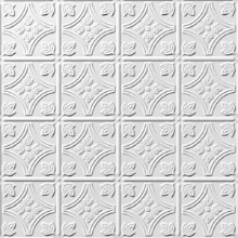 Kaleidoscope Ceiling White/Paintable